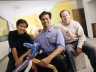 The co-founders of NetObjects (left to right): Clement Mok, Samir Arora and David Kleinberg., The co-founders of NetObjects (left to right): Clement Mok, Samir Arora and David Kleinberg.