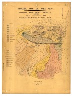 Geologic map of area ... , Candelaria Mining District, Nevada, Geologic map of area ... , Candelaria Mining District, Nevada