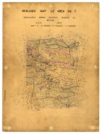 Geologic map of area ... , Candelaria Mining District, Nevada, Geologic map of area ... , Candelaria Mining District, Nevada