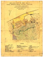 Geologic map of area ... Sand Springs Mining District, Nevada, Geologic map of area ... Sand Springs Mining District, Nevada