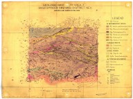Geologic map of area ... Sand Springs Mining District, Nevada, Geologic map of area ... Sand Springs Mining District, Nevada