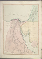 Egypt with part of Arabia and Palestine, Compiled from the Draughts of the Scientific Institute established at Cairo 1800., Egypt with part of Arabia and Palestine, Compiled from the Draughts of the Scientific Institute established at Cairo 1800.