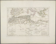 A Map of Barbary containing the Kingdoms of Marocco, Fez, Algier, Tunis and Tripoli., A Map of Barbary containing the Kingdoms of Marocco, Fez, Algier, Tunis and Tripoli.